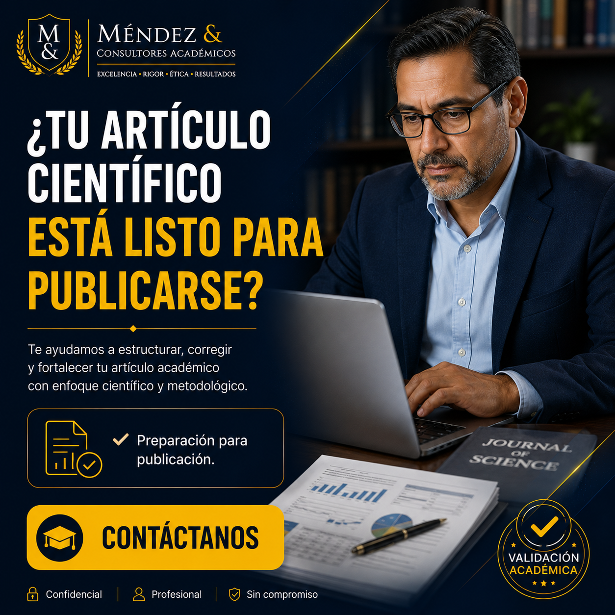 Elaboración de Artículo Científico | Asesoría de Tesis | Investigación y Redacción