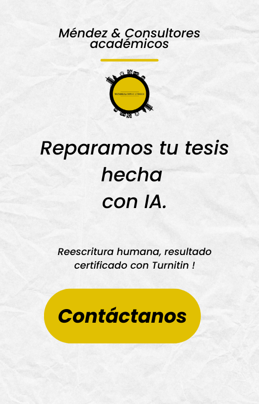 Reparamos tu tesis hecha con IA