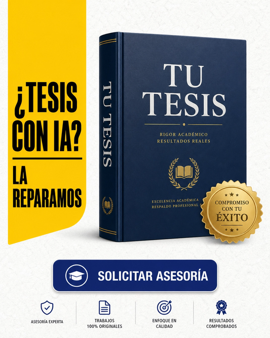 Reparamos tu tesis hecha con IA